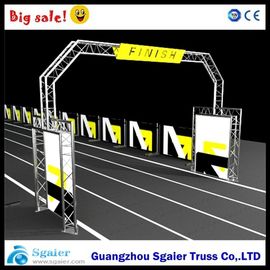 Spigot Finish Line Frame Lighting Gantry Systems Banner For Marathon Easy To Install
